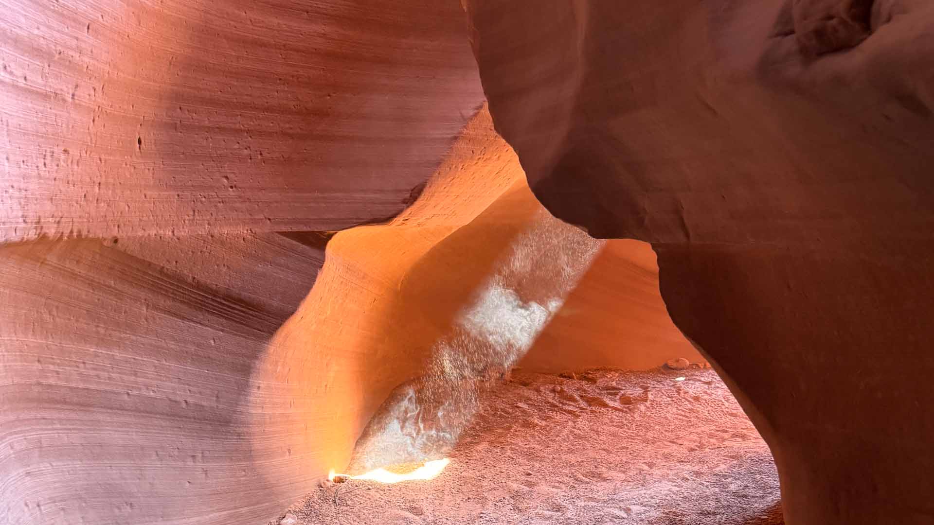 an image of a slot canyon in Arizona