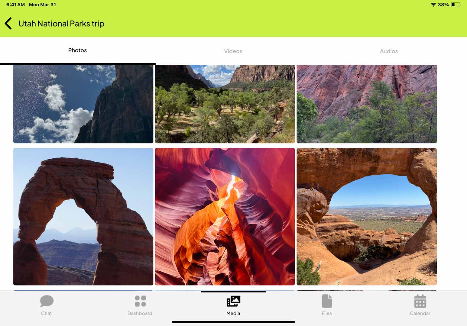 image of a HeyGroop media screenshot