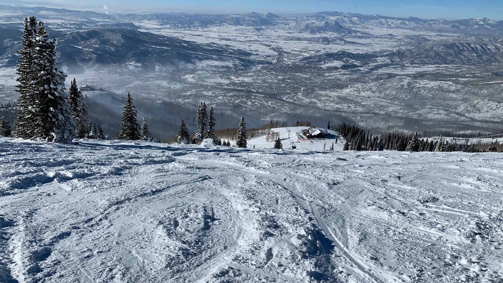 image of Steamboat Ski area, this is the day it started...